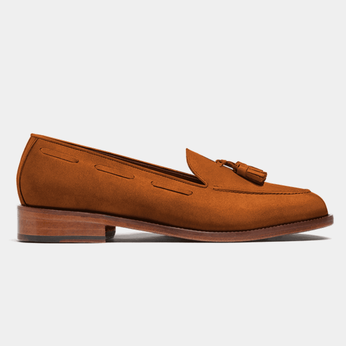 Tassel Loafers In Brown Suede 9395