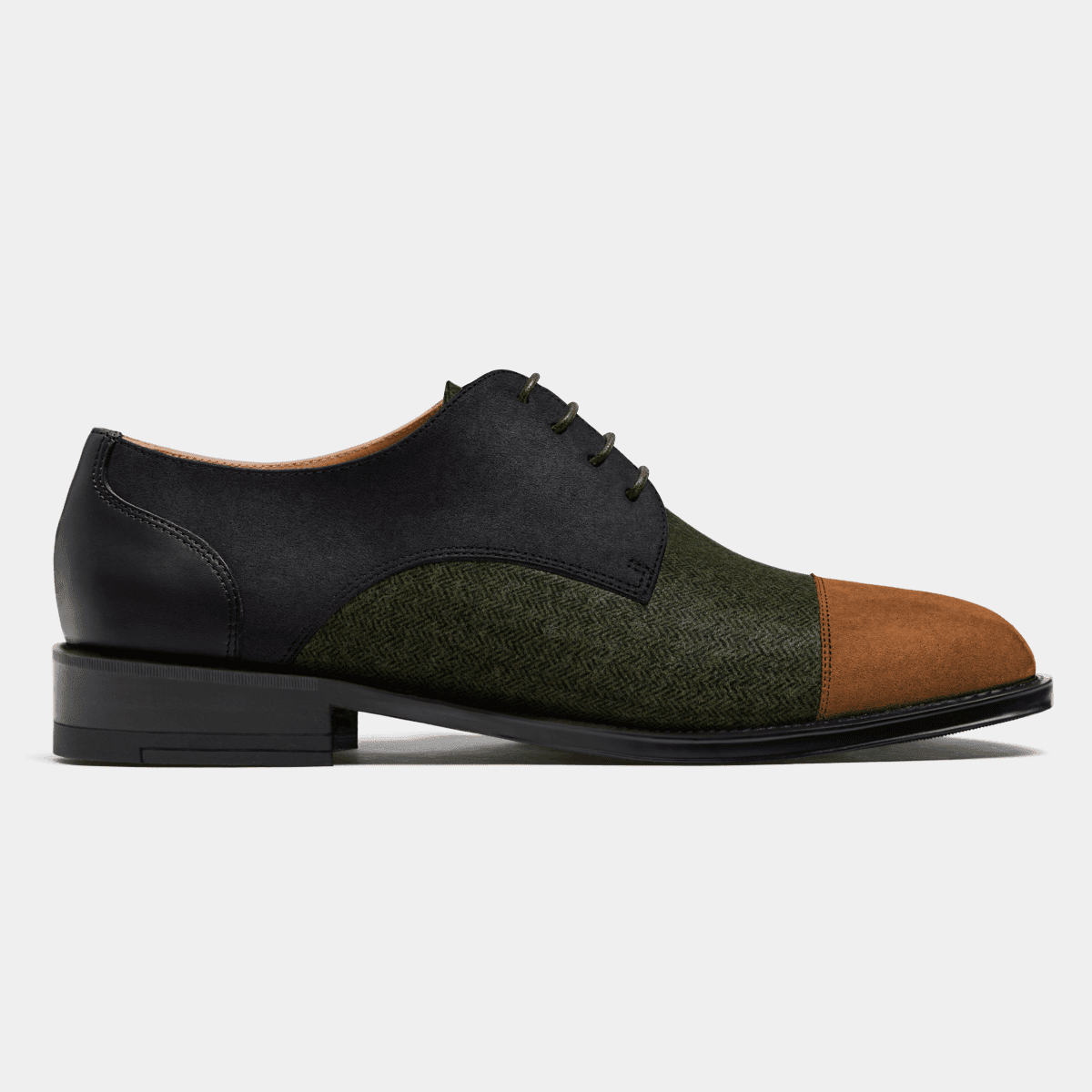 FOOT FEDERATION DERBY CAP-TOE WOMEN'S BOOT BLACK