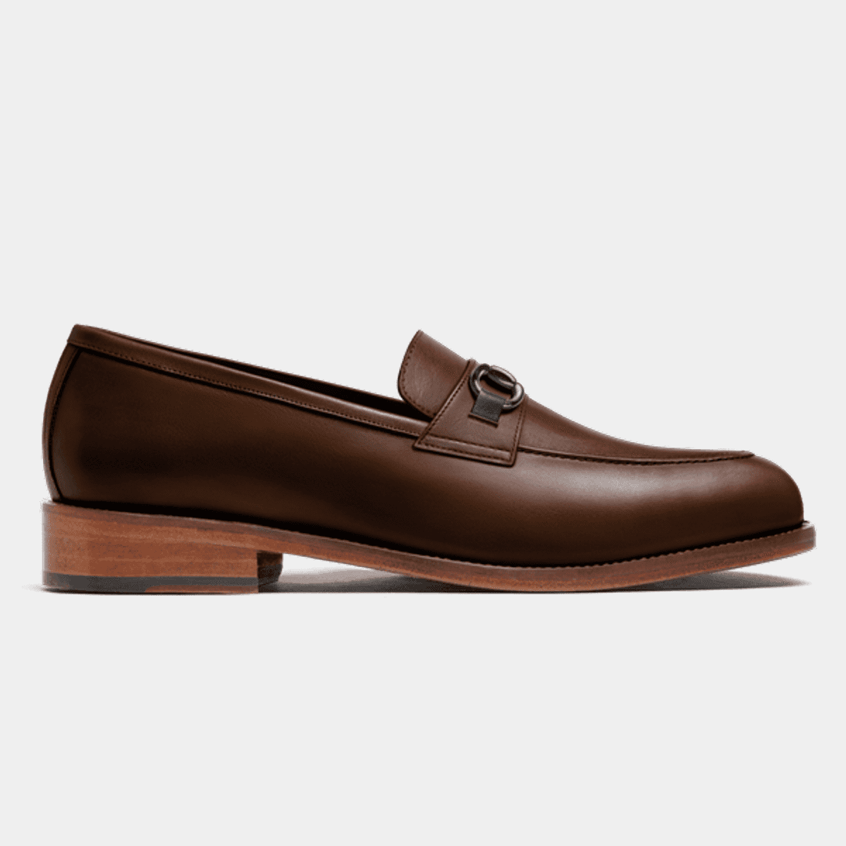 Women’s Black Horsebit Platform Moccasin Loafers