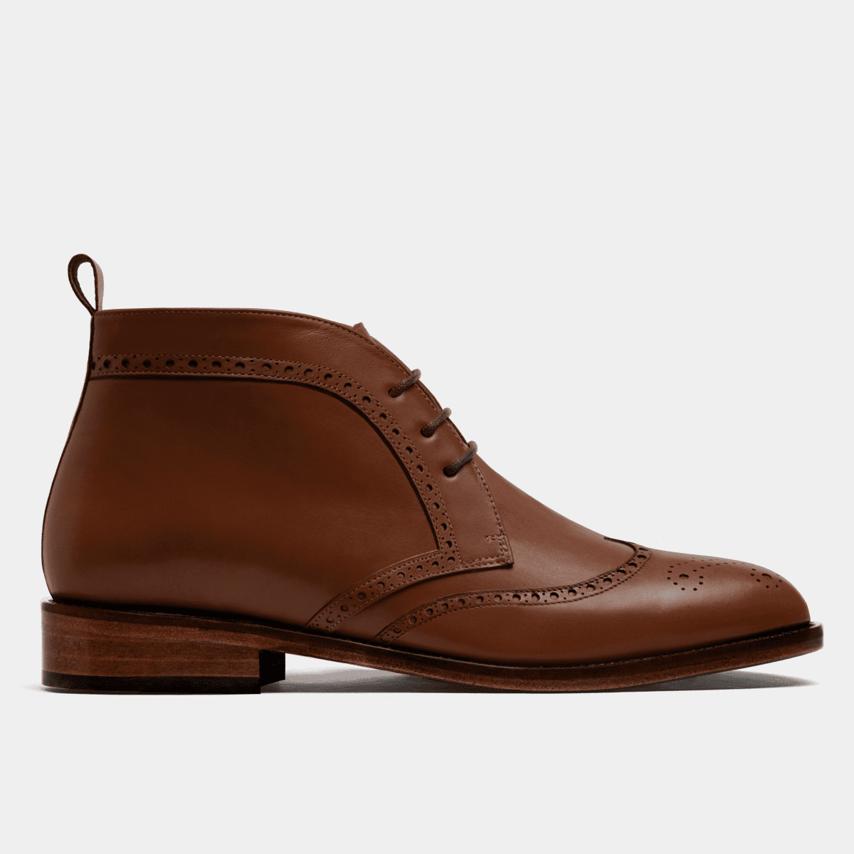 Bottes Chukka Cole Haan Homme - Cuir Vieilli Marron, Pointure 9, Lacets, état Impeccable