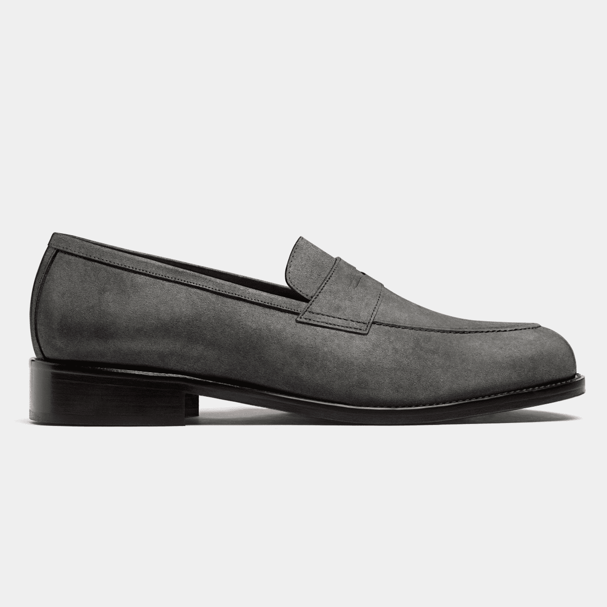 Men\'s Gray Loafers Loafers Gray Suede Mens Shoe - JP Pierre main image 3
