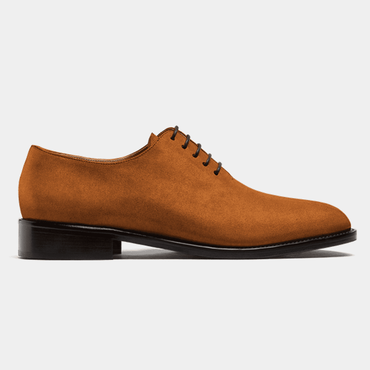 Wholecut Oxford shoes - brown suede