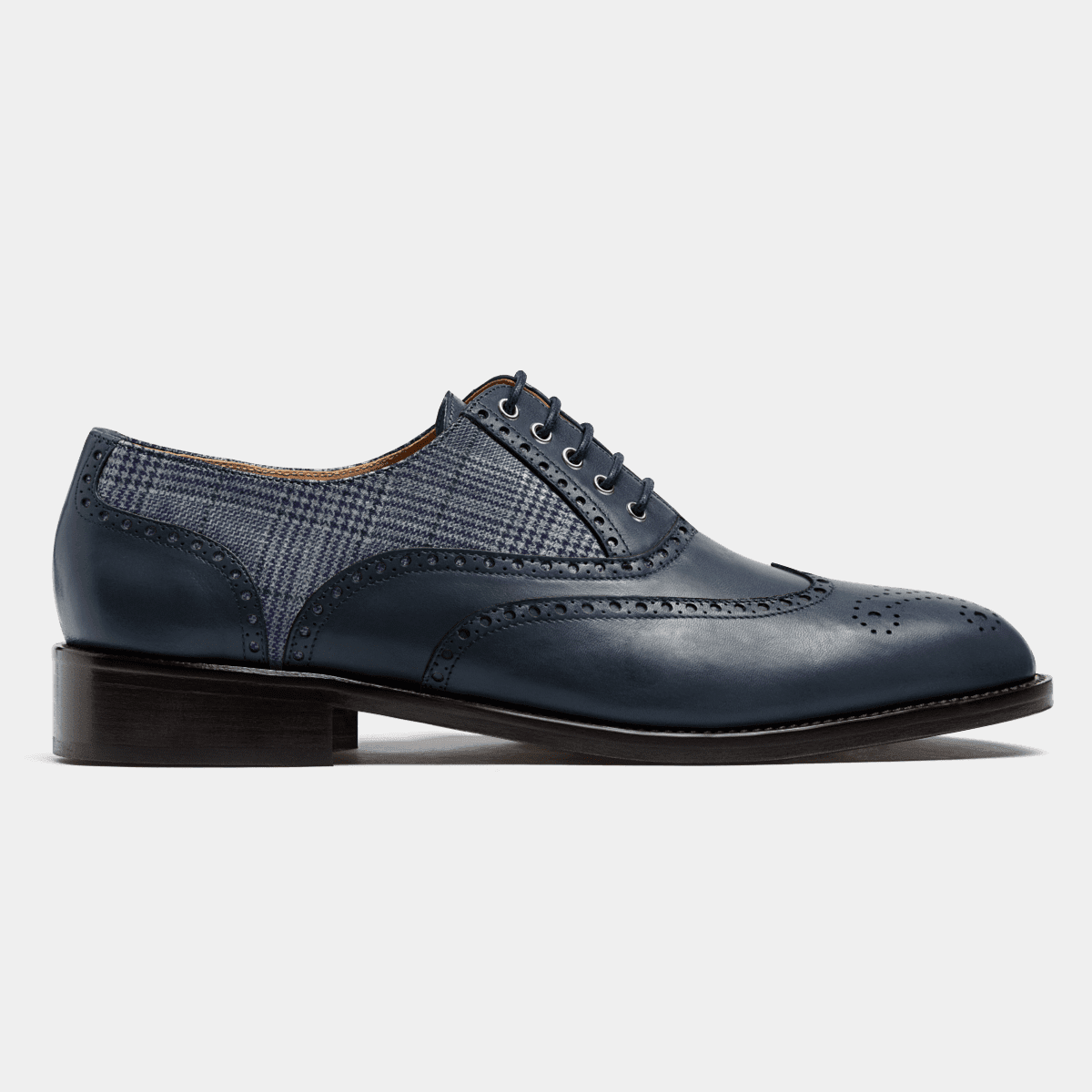 Brogues in blue leather Sandro II | BedStu – Bed|Stü main image 3
