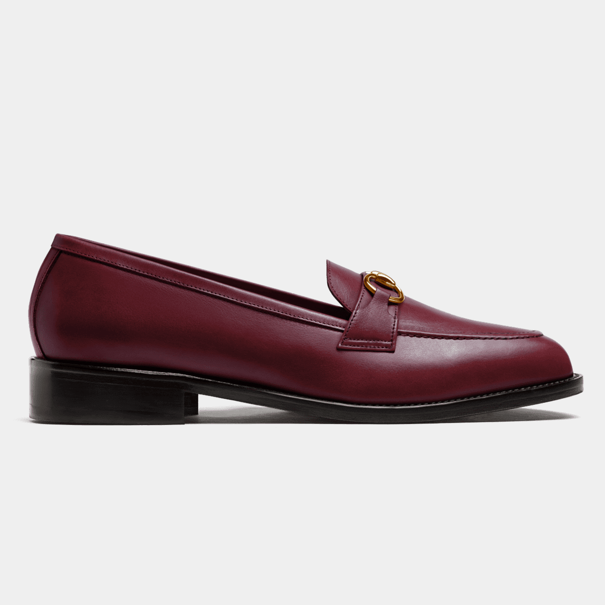 Horsebit Loafer oxblood italian calf leather