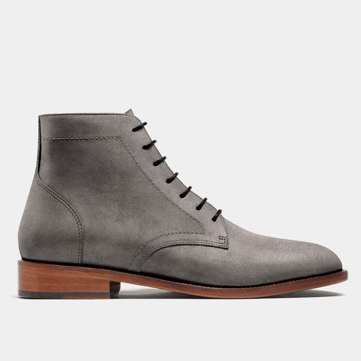 mens grey suede boots
