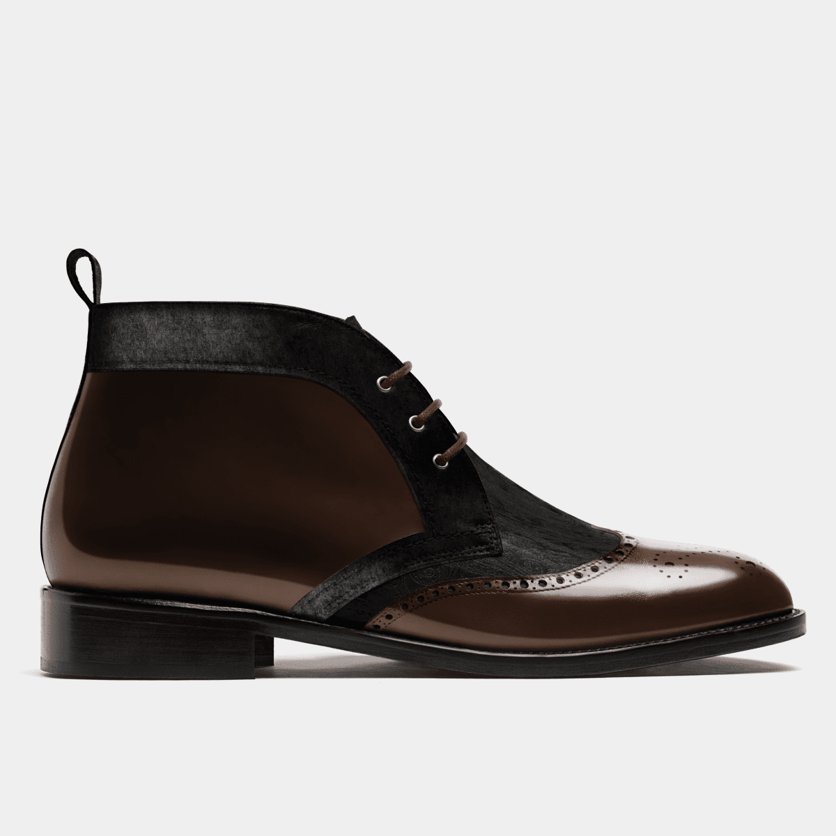 brogue chukka boots