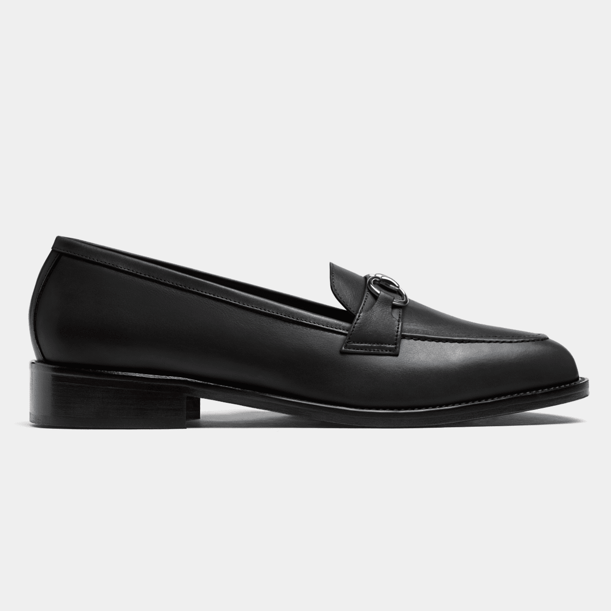 Bit Loafer in black leather