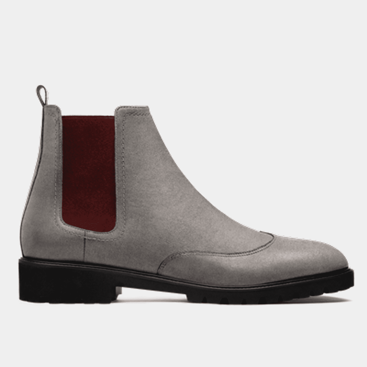 wingtip chelsea boots womens