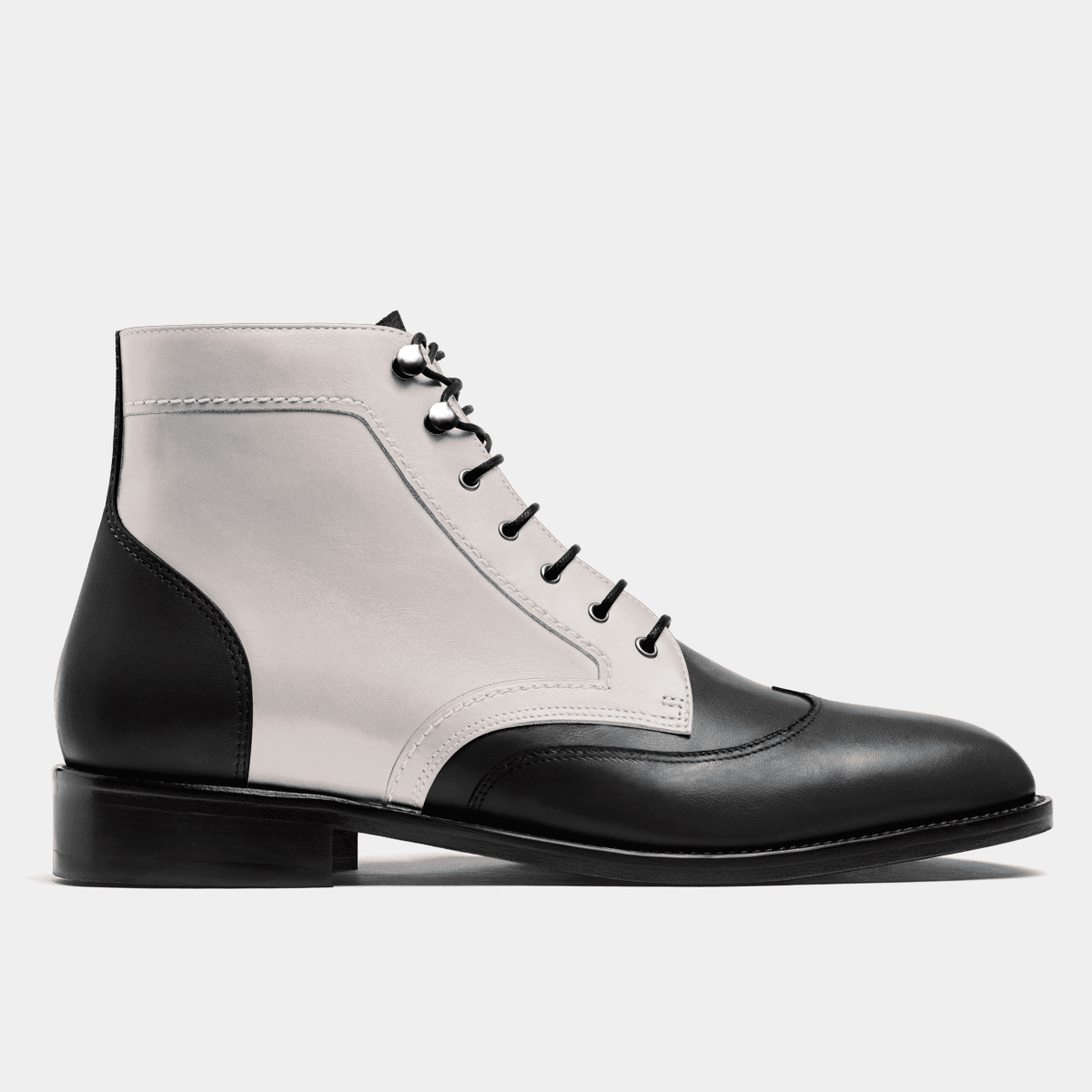 Cap Toe Men's Chelsea Boots - Black Italian Calf Leather at Hockerty