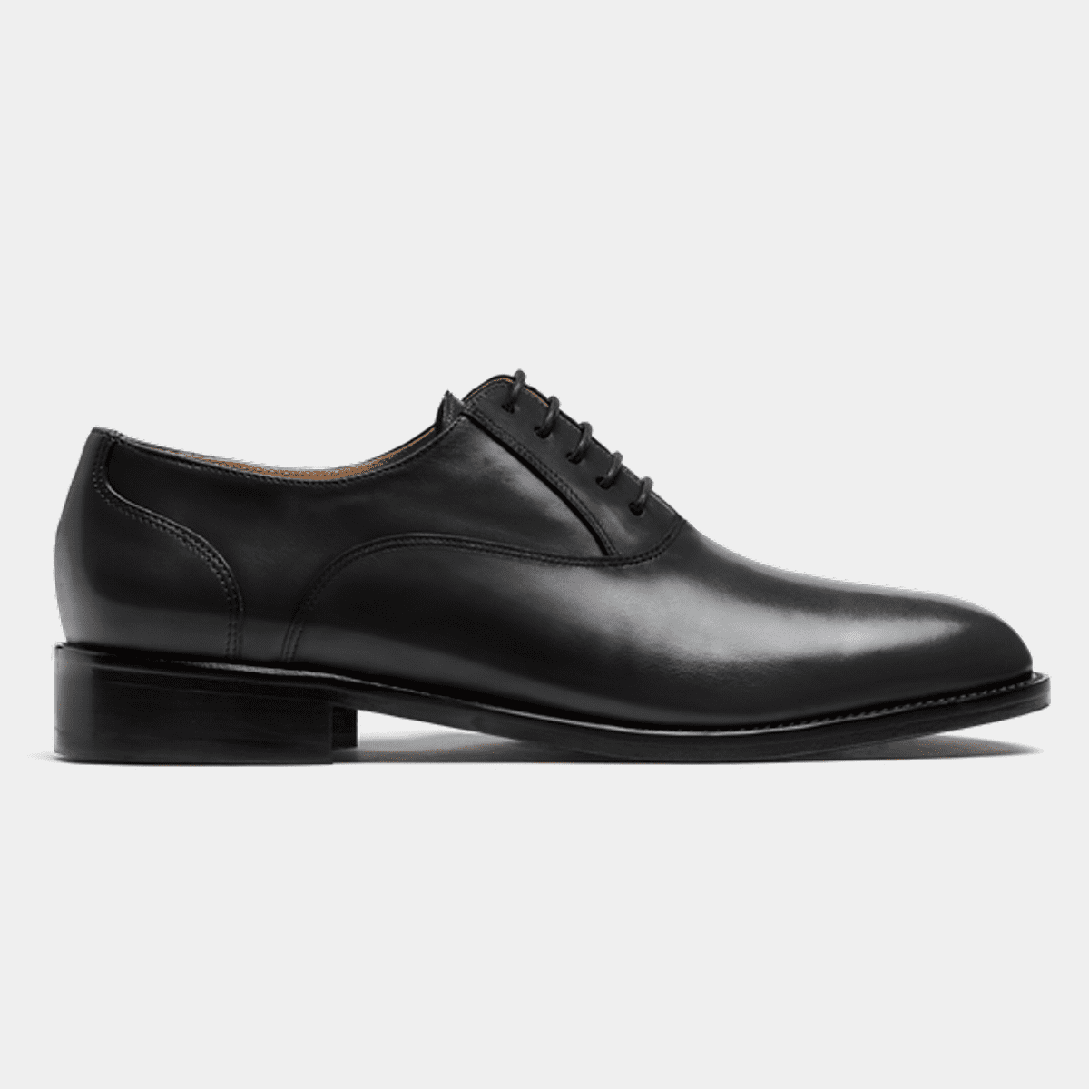 Oxford dress shoes - black italian calf leather