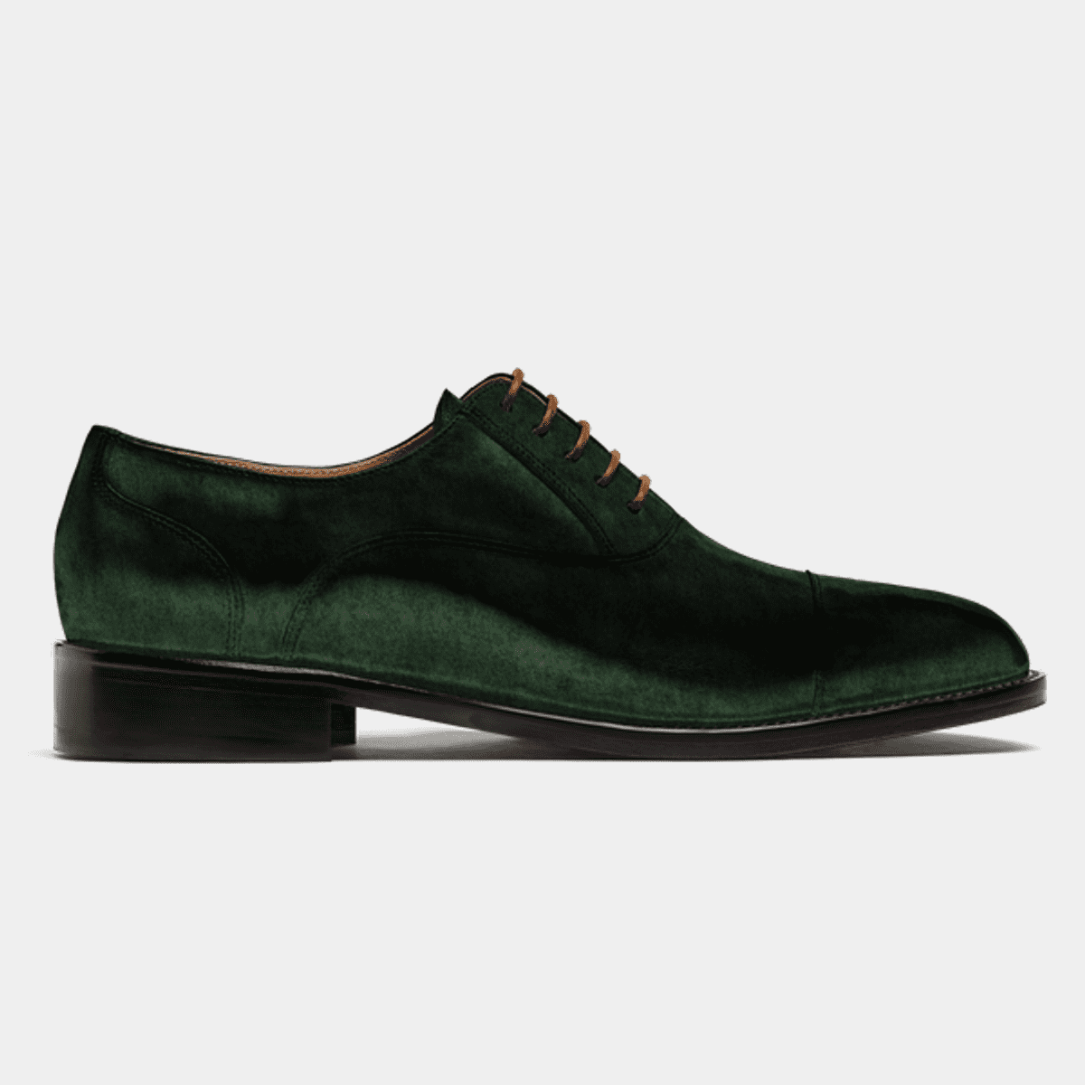 green emerald velvet dress Men Dress shoes-Asher Green