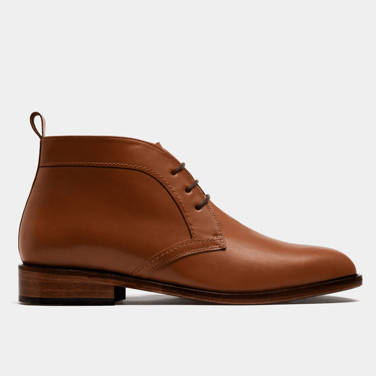 Men's Chukka Boots - brown italian calf leather
