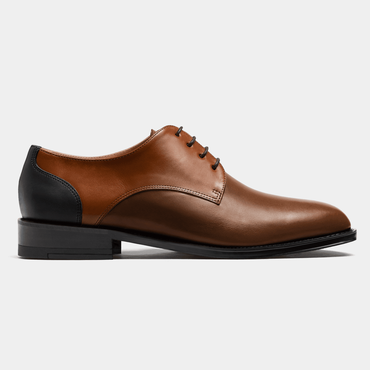 Black Alcazar Derby Shoe