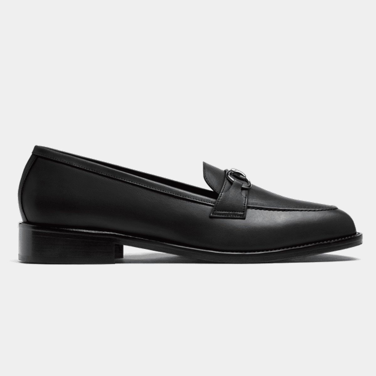 Horsebit Loafer - black italian calf leather
