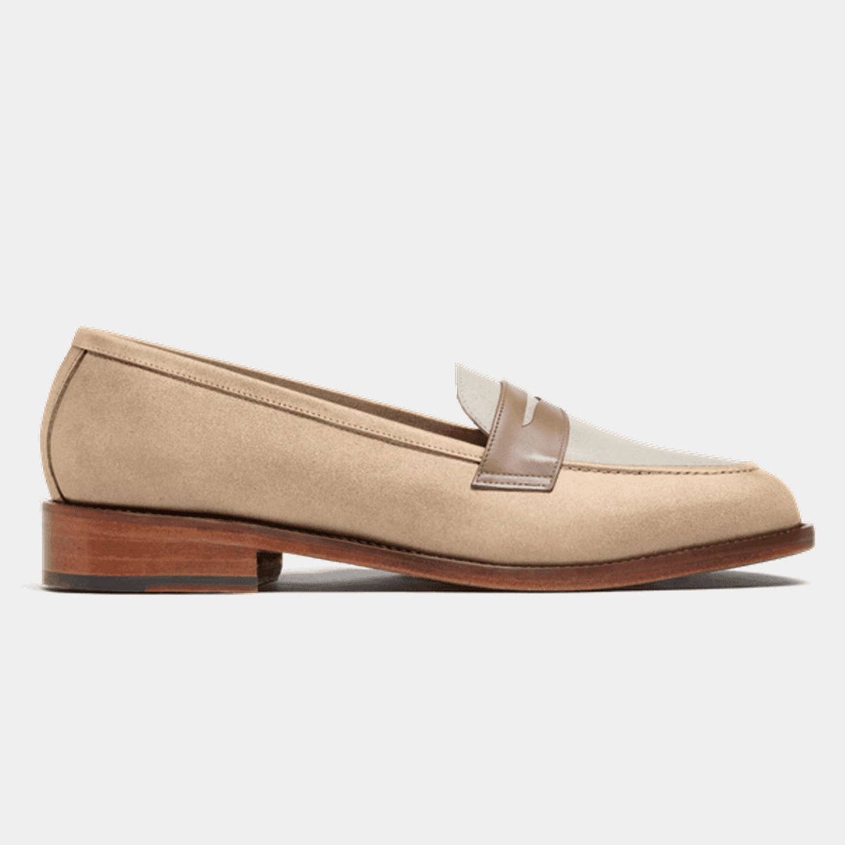 Penny Loafers - brown suede