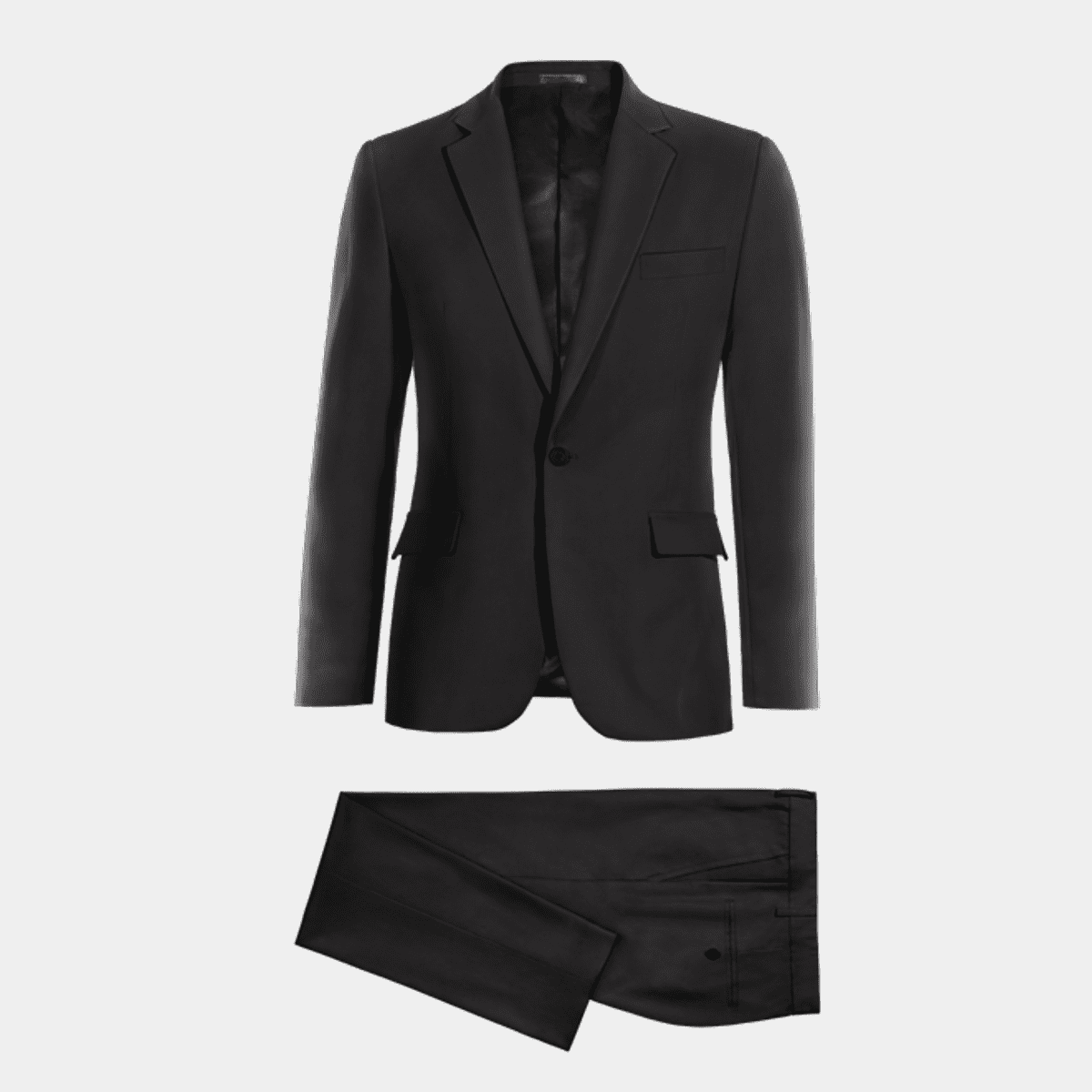 Modern Fit Oscar Black Tuxedo main image 1