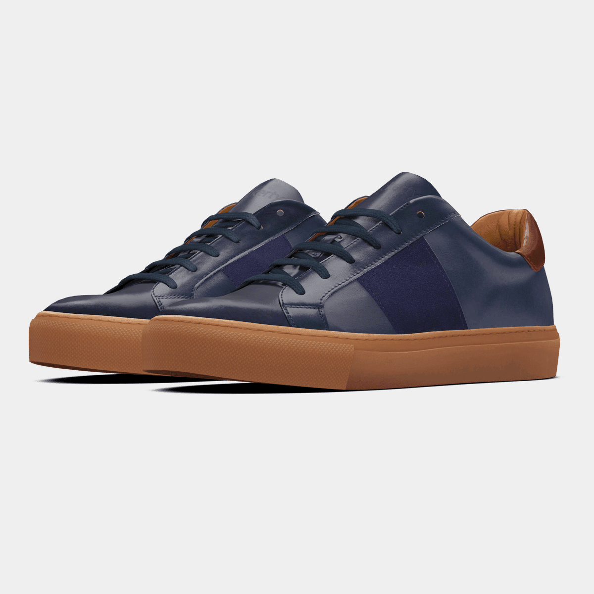 Vegan Suede Sneakers - Burgundy