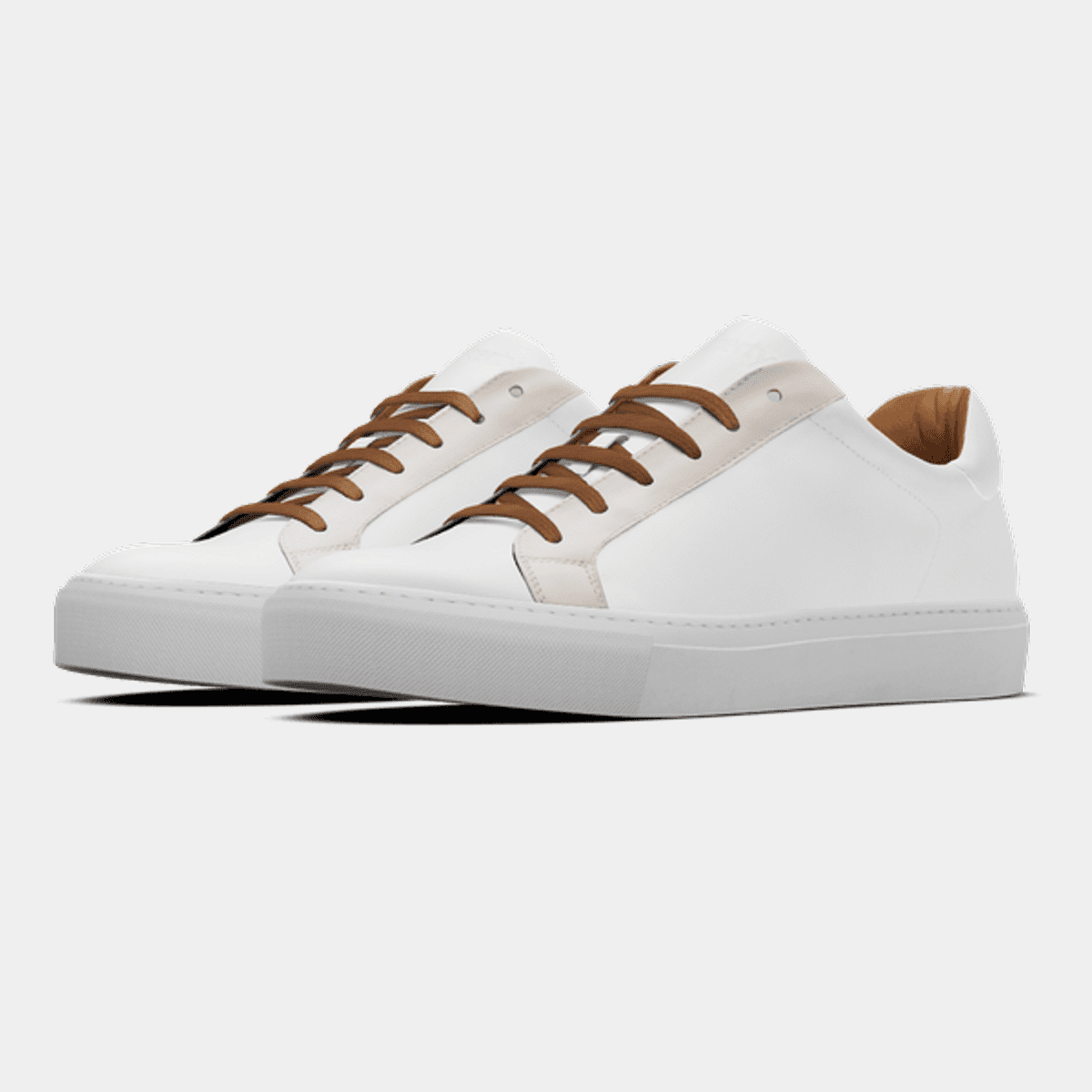 Off white leather sneakers hotsell