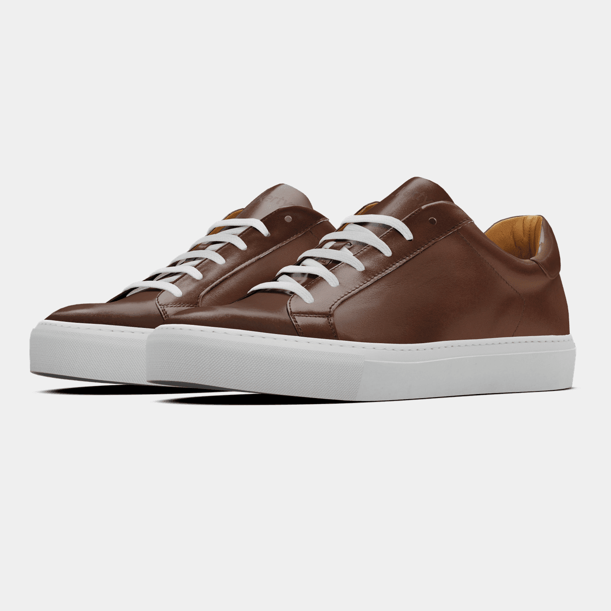 Men s brown leather Sneakers