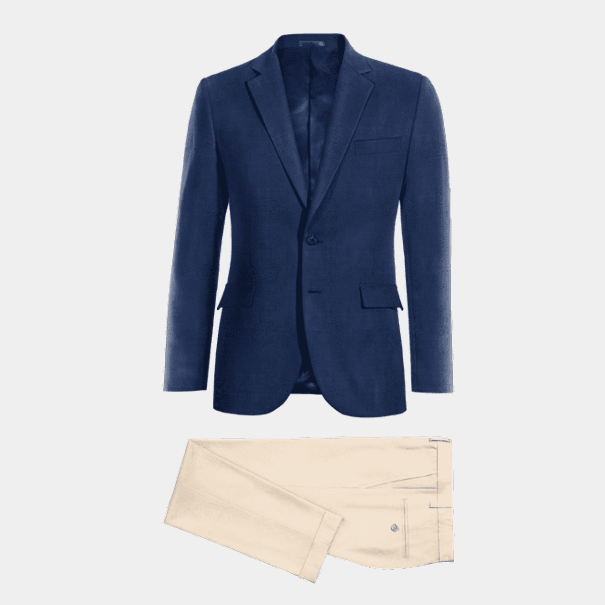 Uomo Suit Cobalt Blue
