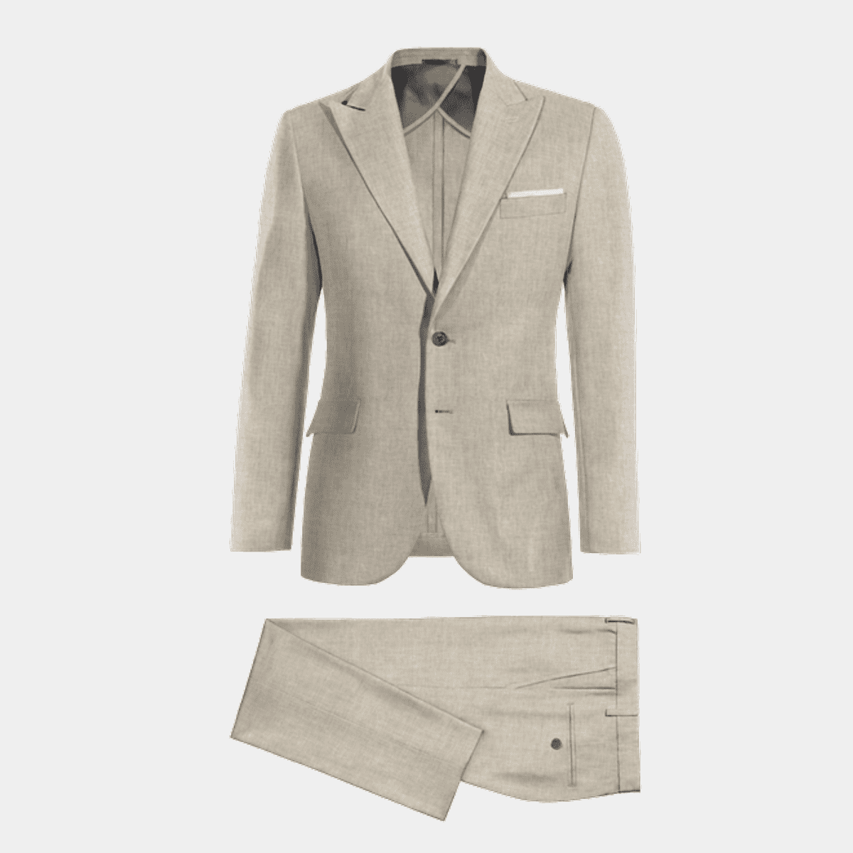 French Blue Compton Herringbone Unlined Cooper Jacket