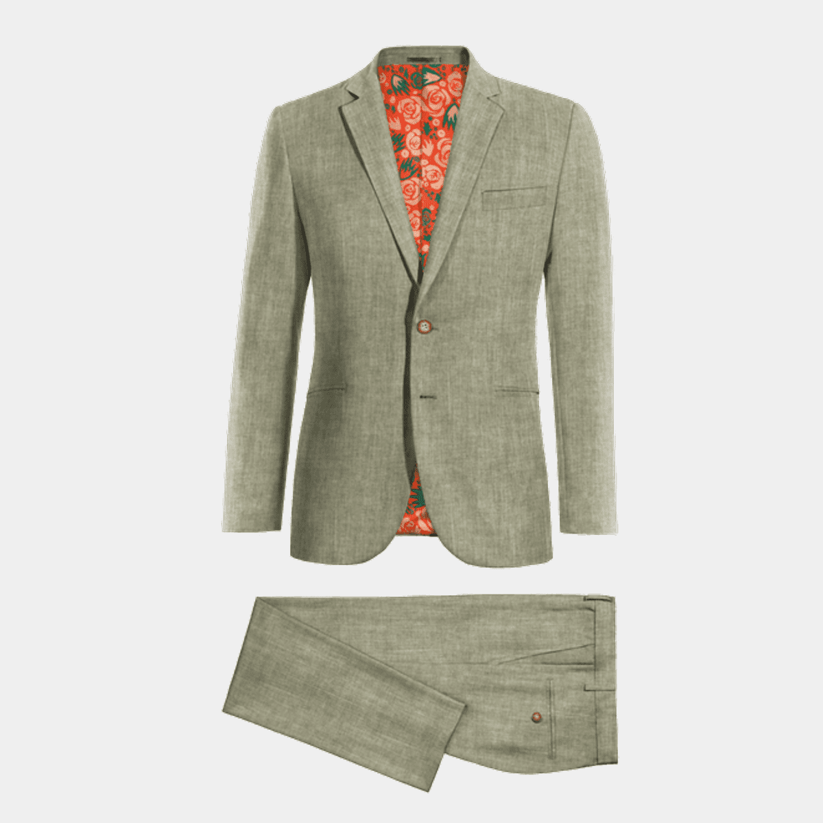 Cravate Slim Unie Vert Sauge Pour Homme - 146 X 5 Cm - Coupe Moderne Pour Costume, Cérémonie, Bureau - Élégante Et Facile à Assortir