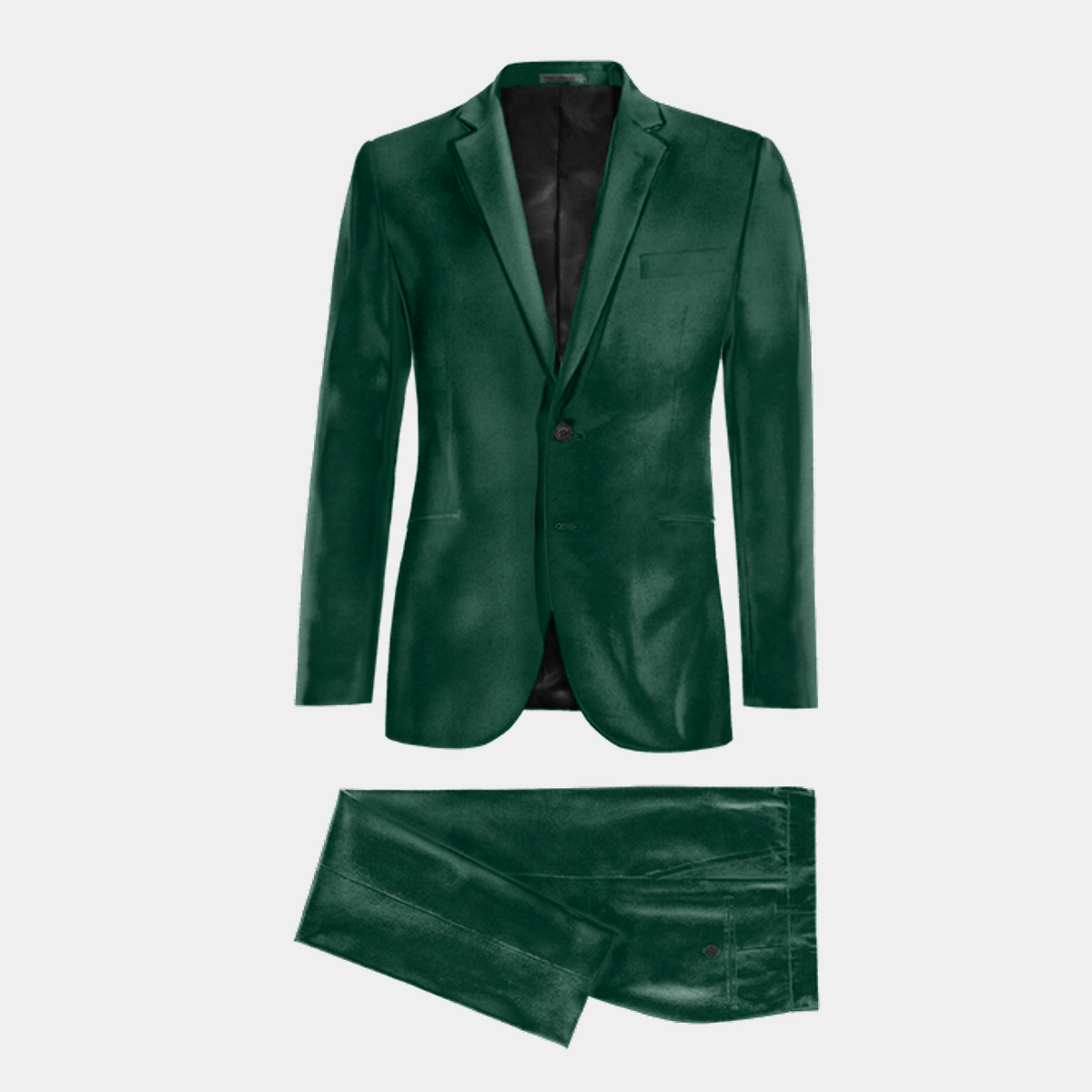 labio Pantalones Psicológico Green Velvet Suit | Hockerty