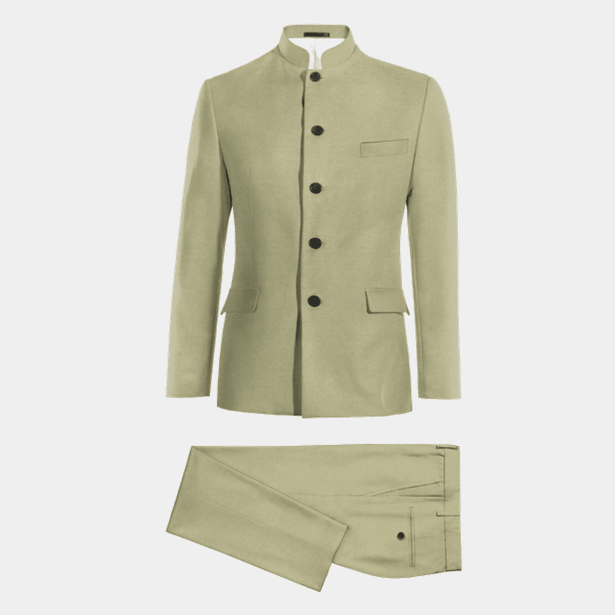 Herren Anzug 3-teilig Slim Fit - Schwarz Hochzeit Smoking