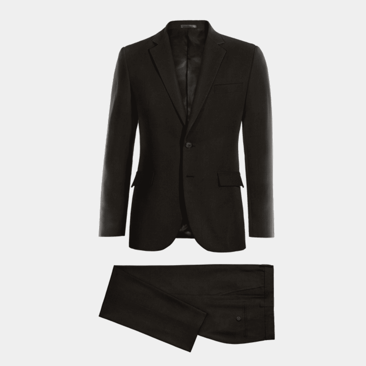 wool silk suit