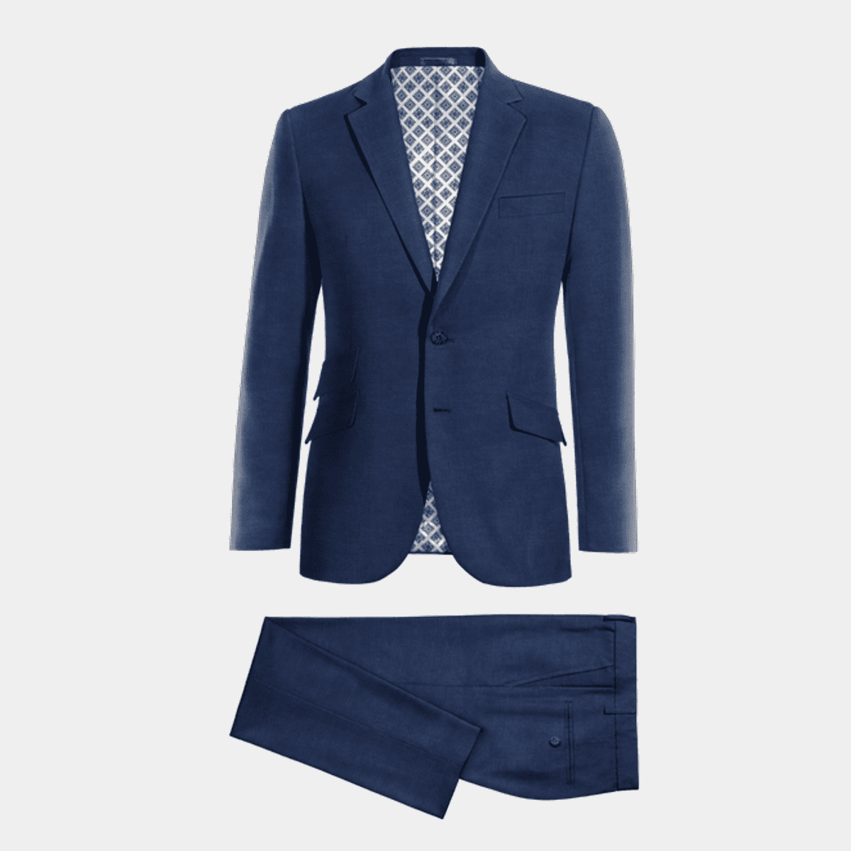 Abito da uomo blu di lino 325€ | Hockerty