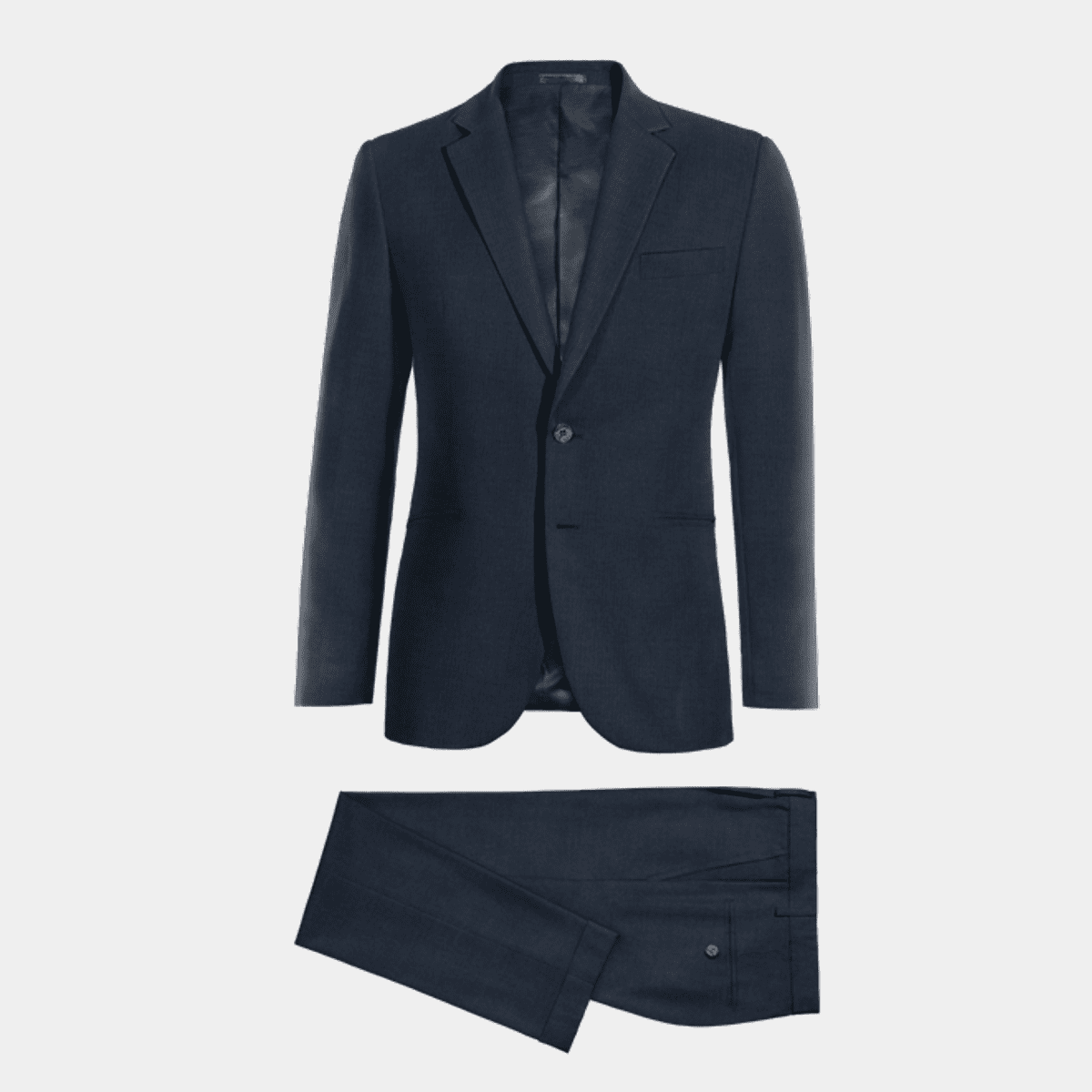 Navy suit hot sale skinny fit