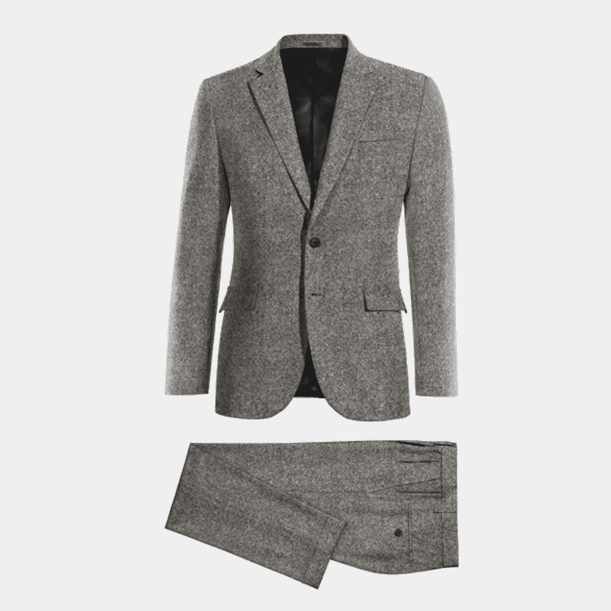Light Grey Tweed Suit