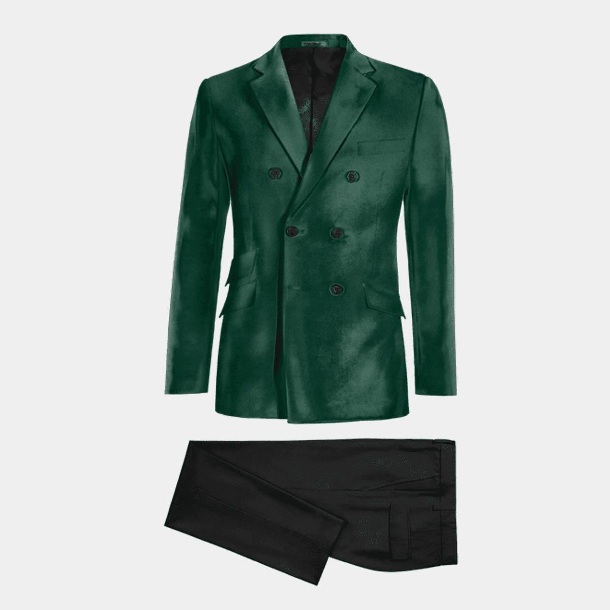 Hunter green velvet hot sale suit jacket