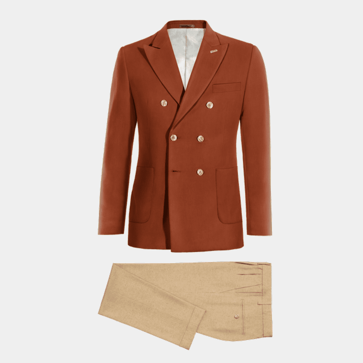 terracotta-linen-double-breasted-suit