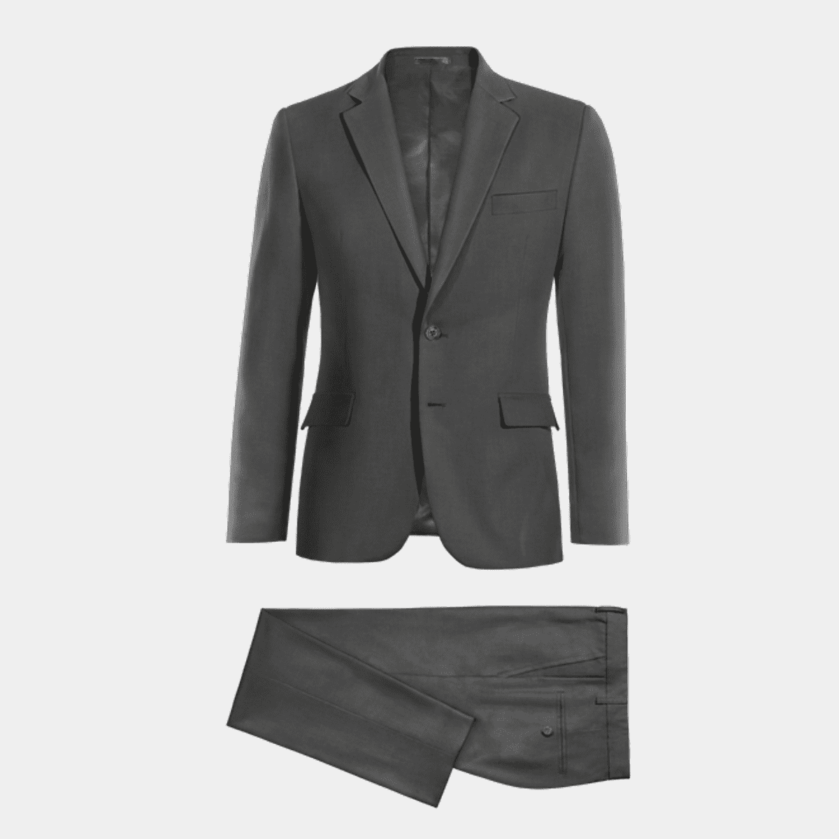 Dark Grey stretch Suit