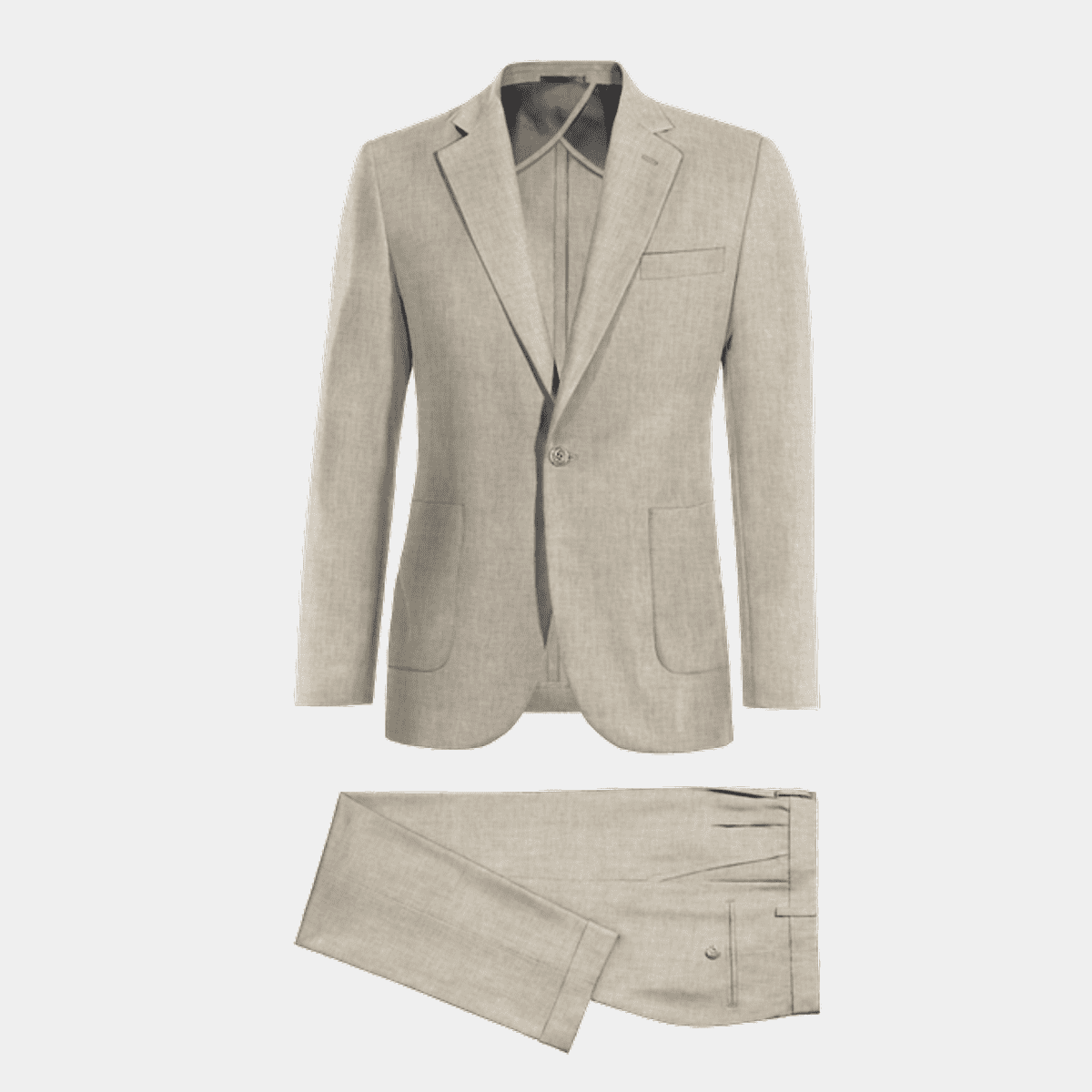 Veste satinée sans doublure (Costume) main image 1