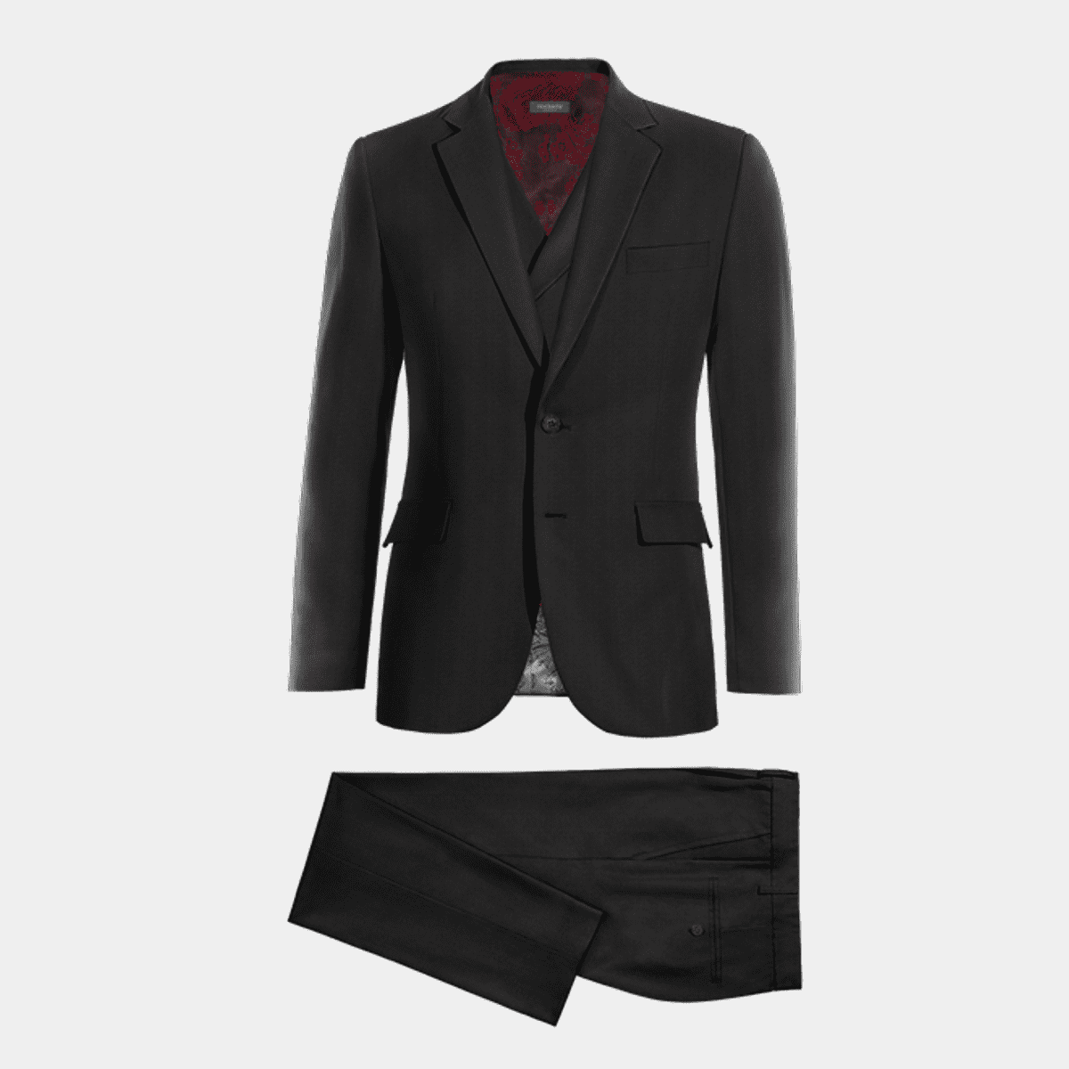 The Pursuer Workwear Vest w/ Mountain-Tree Label Black / L