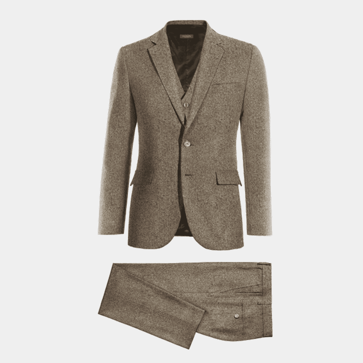 Tweed 3 Piece Suits - Hockerty