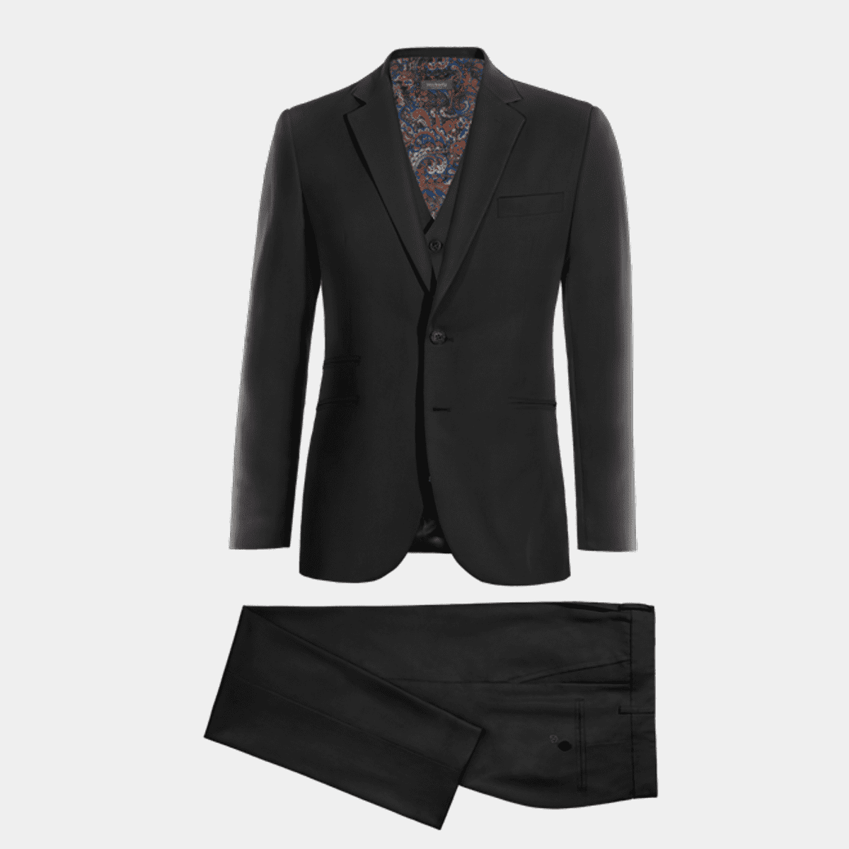 UNITED ARROWS｜シャークスキン グレンプレイド 3ボタン スーツ