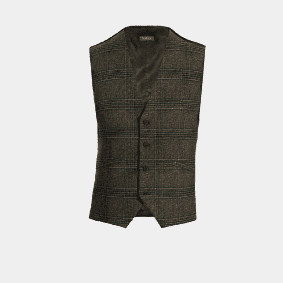 Boston | Norwich Micro-check Overcoat main image 1