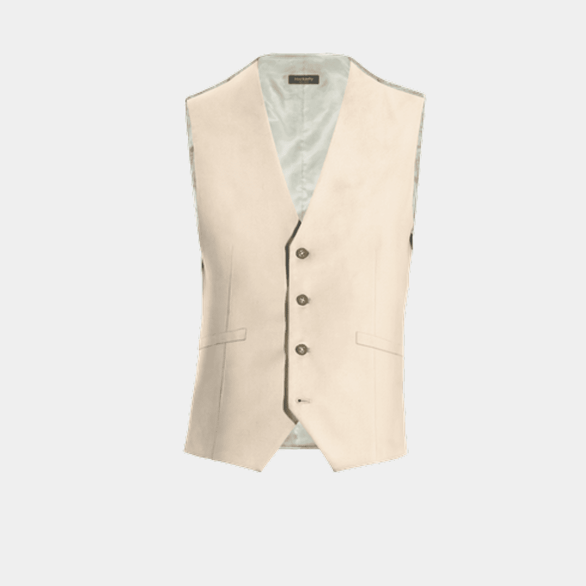 Cream waist coat best sale