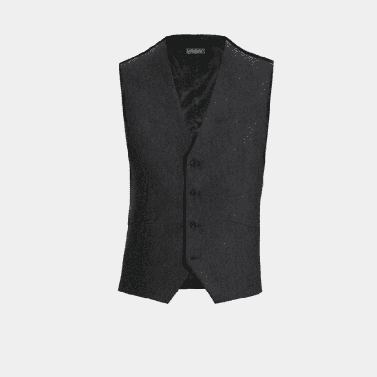 Eva Tweed Waistcoat - Deep Green Herringbone