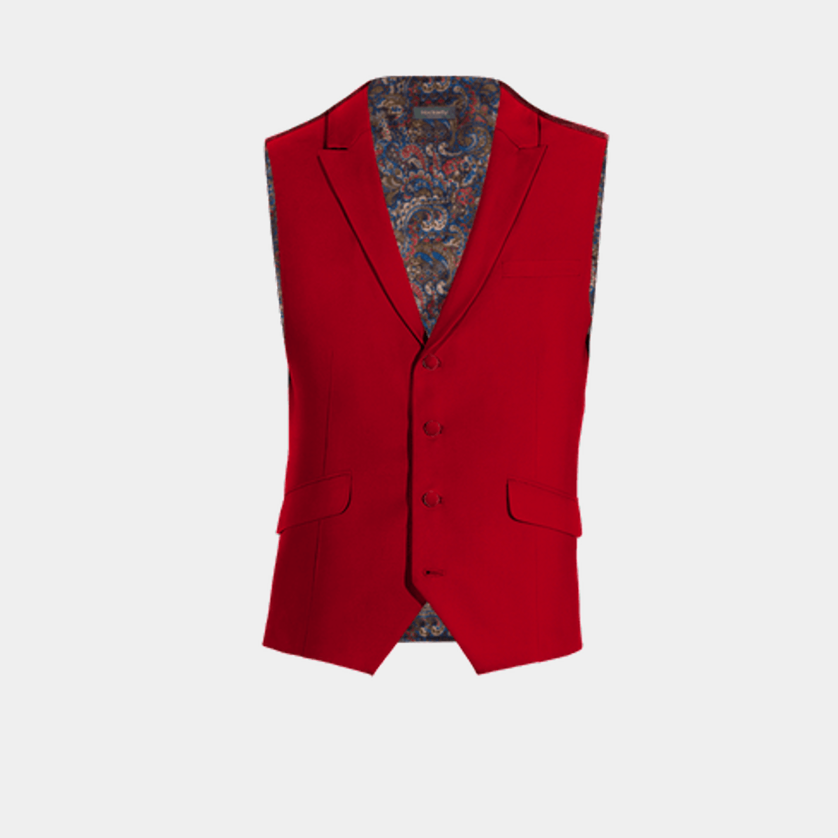 Festival Special Waistcoat Red 38 main image 1