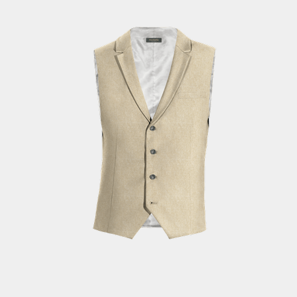 Lapis Waistcoat Linen