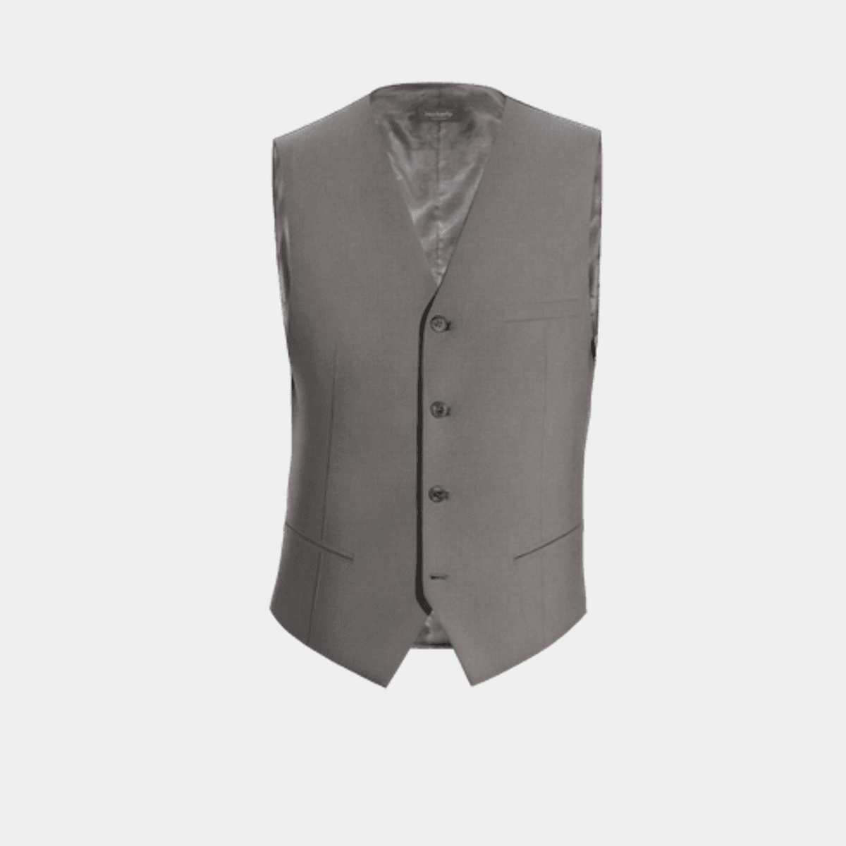 Chaleco De Traje Formal Para Niño De 4 Botones - Ajustable, Poliéster, Ideal Para Bodas, Fiestas O Actuaciones