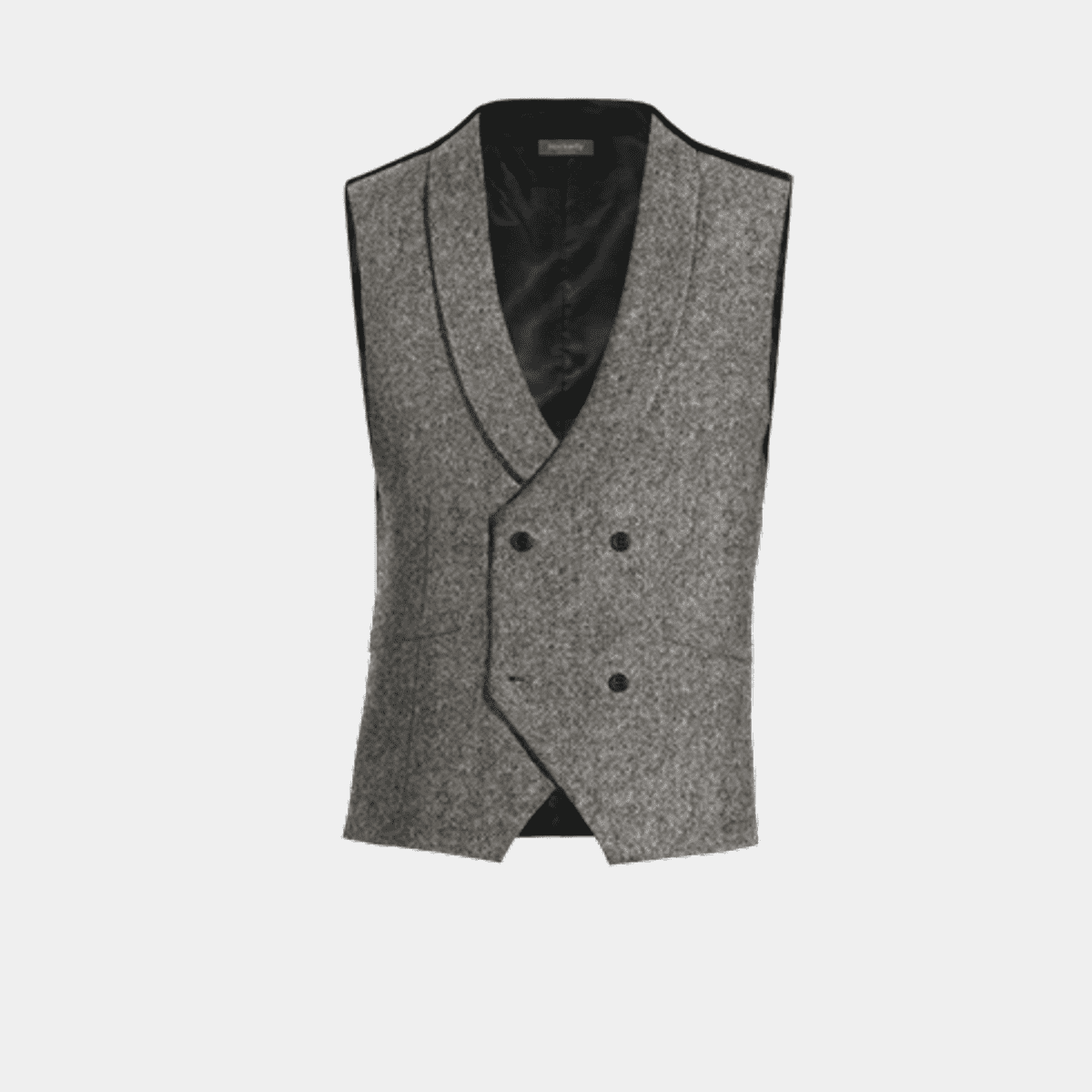 GILET REVERSE GRIGIO