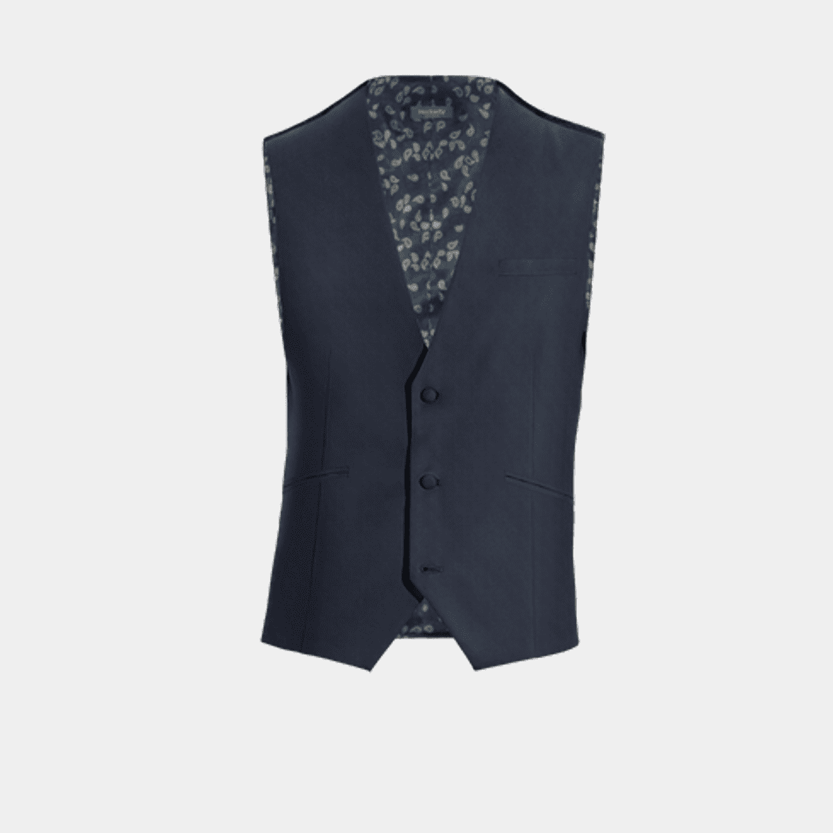 Navy on sale blue waistcoat