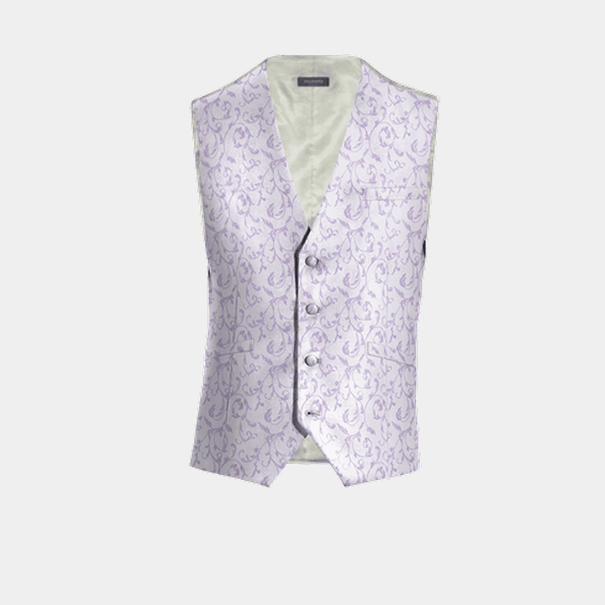 Include Silk Jacquard Waistcoat