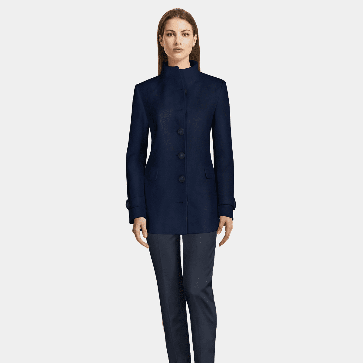 Cinosura Coat in Navy