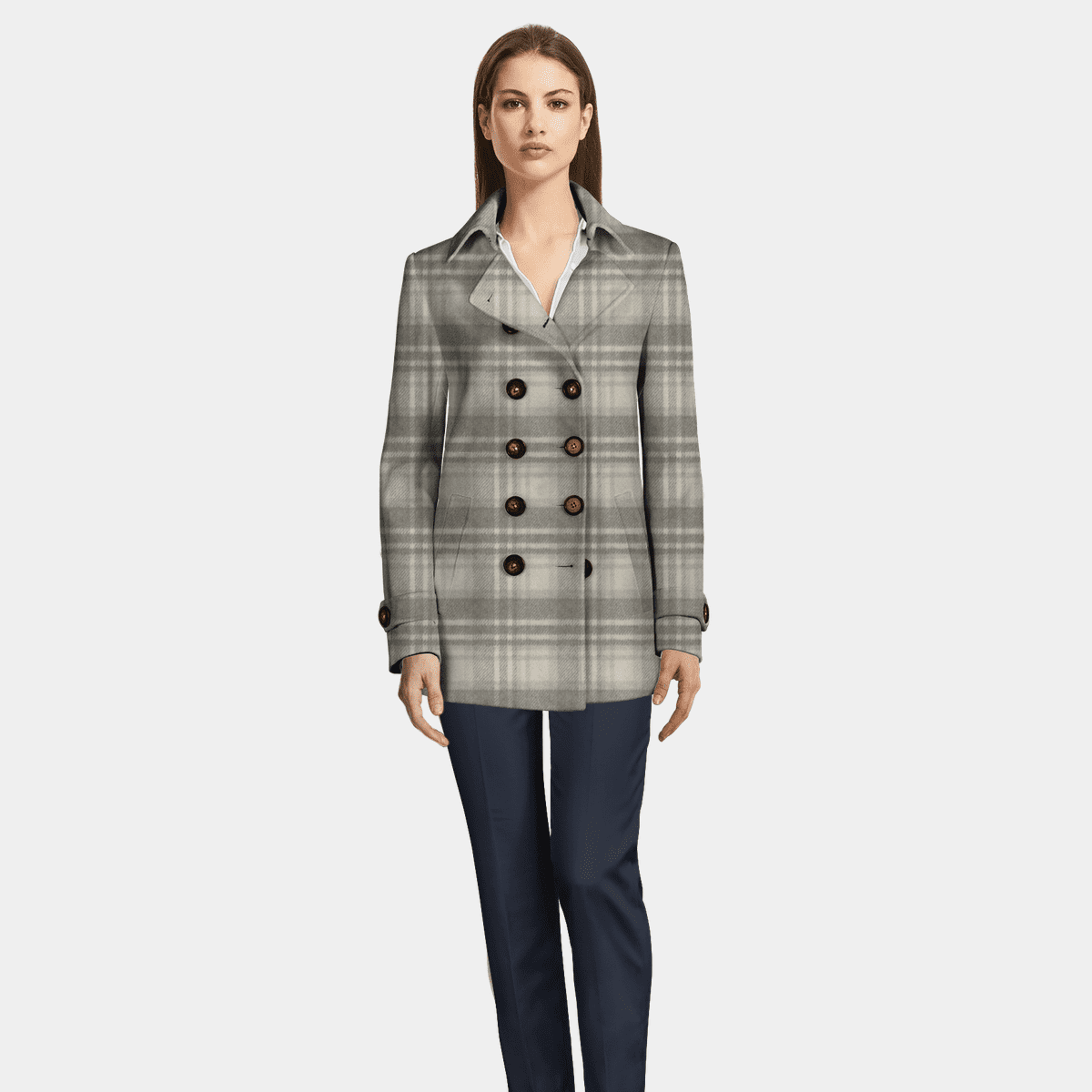 Women's Wool Coats  Tailor Made Women Coats - Sumissura